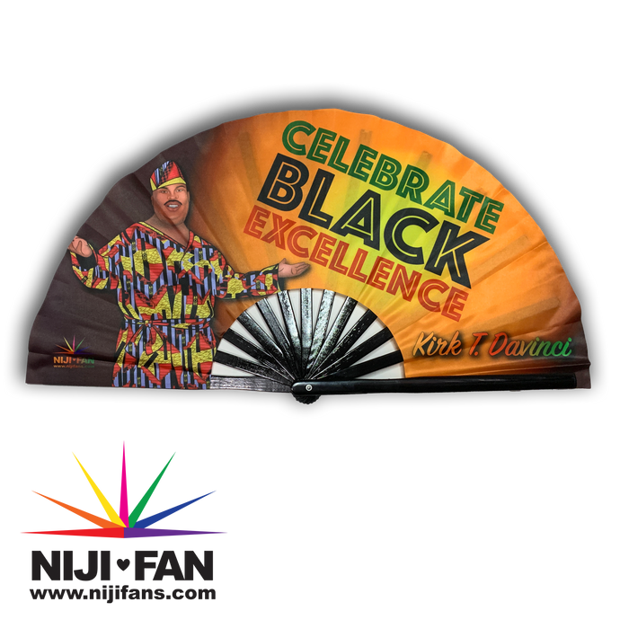 Kirk DaVinci Celebrate Black Excellence Limited Edition Fan