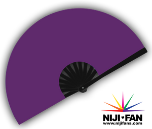 Purple Clack Fan *Black Light Reactive*