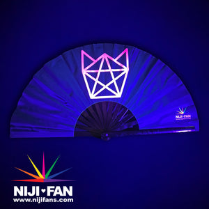 Catagram Clack Fan *Blacklight Reactive*