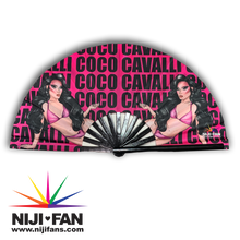 Load image into Gallery viewer, Coco Cavalli Clack Fan *Blacklight Reactive*