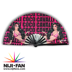 Coco Cavalli Clack Fan *Blacklight Reactive*