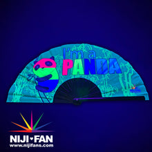 Load image into Gallery viewer, I&#39;m A Panda Clack Fan *Blacklight Reactive*