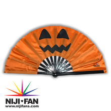 Load image into Gallery viewer, Pumpkin Clack Fan *Blacklight Reactive*