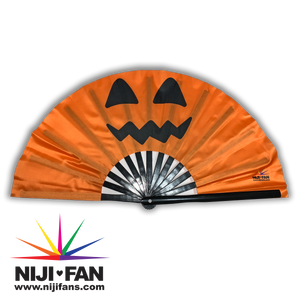 Pumpkin Clack Fan *Blacklight Reactive*