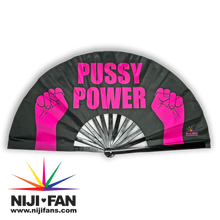 Load image into Gallery viewer, Pussy Power Clack Fan *Blacklight Reactive*