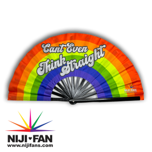 Cant Even Think Straight Clack Fan *Blacklight Reactive*