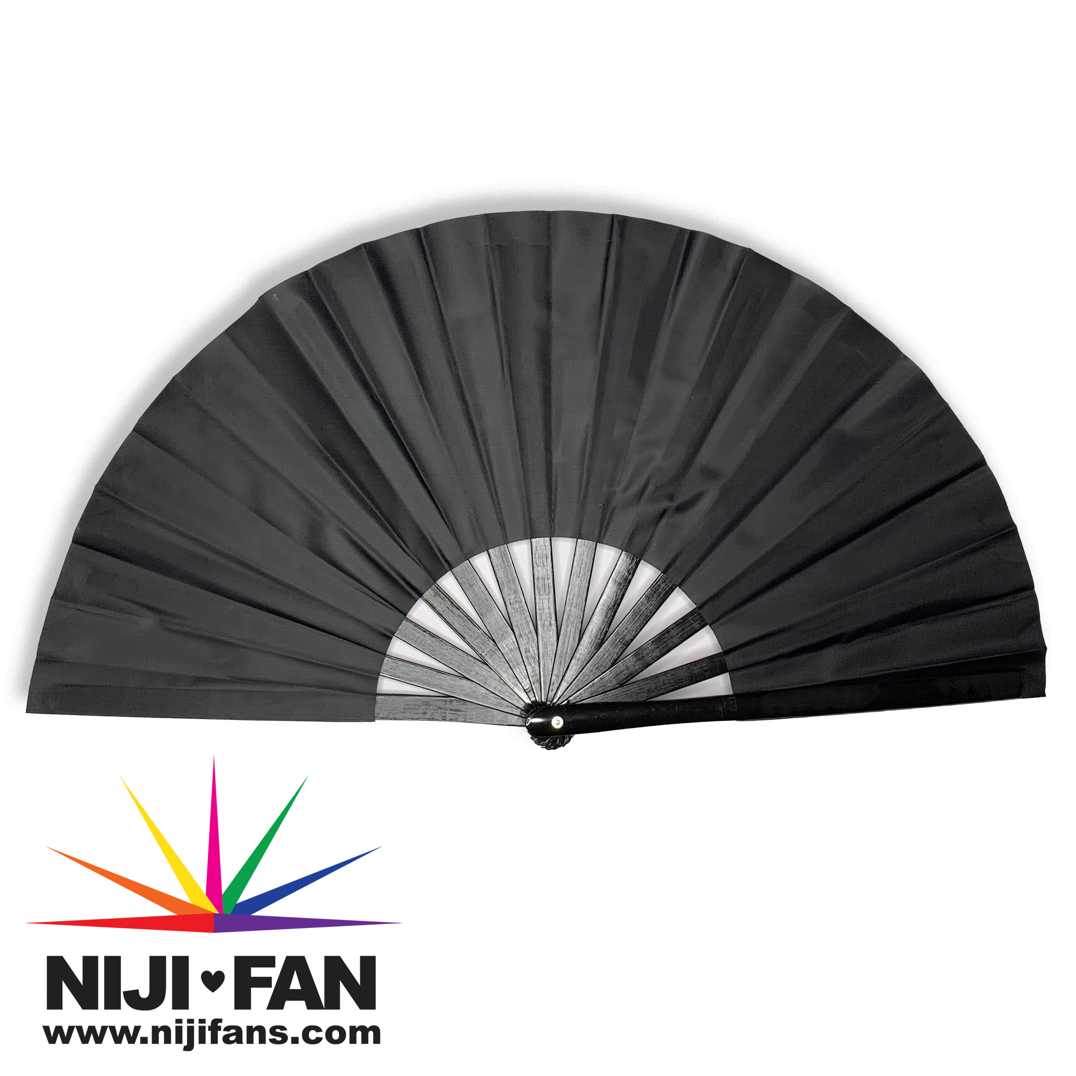 Black Clack Fan – Niji Fans Black Clack Fan – Niji Fans