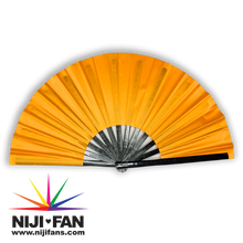 Load image into Gallery viewer, Orange Clack Fan *Black Light Reactive*