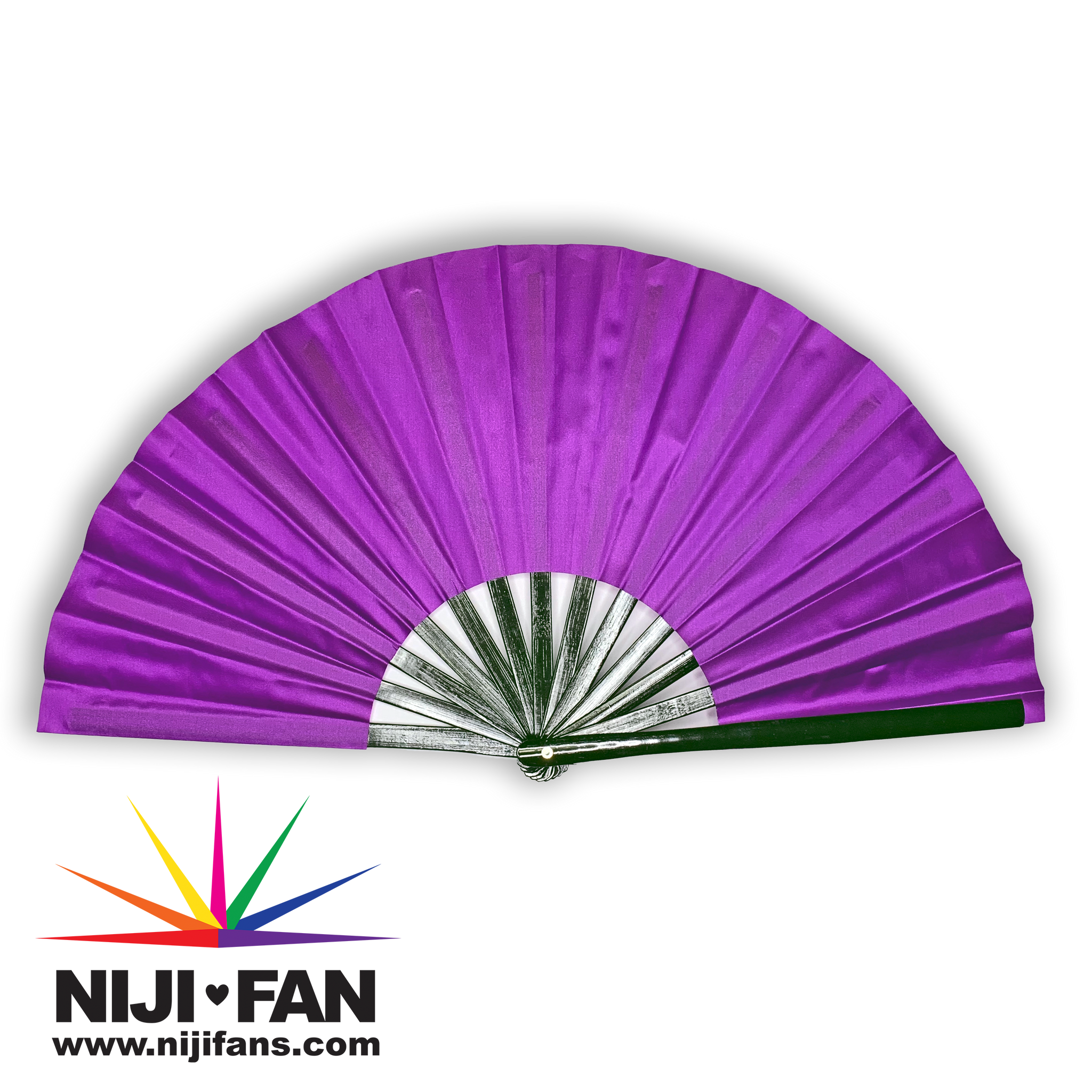 Purple Clack Fan *Black Light Reactive* – Niji Fans