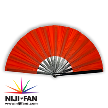 Load image into Gallery viewer, Red Clack Fan *Blacklight Reactive*