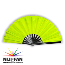Load image into Gallery viewer, Yellow Clack Fan *Blacklight Reactive*