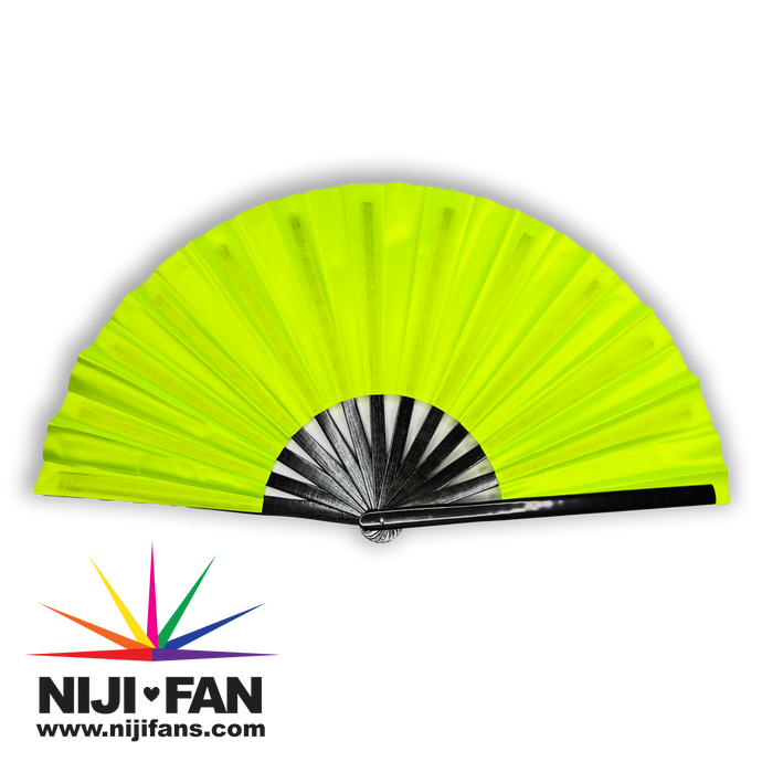 Yellow Clack Fan *Blacklight Reactive*