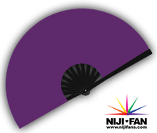 Load image into Gallery viewer, Purple Clack Fan *Black Light Reactive*