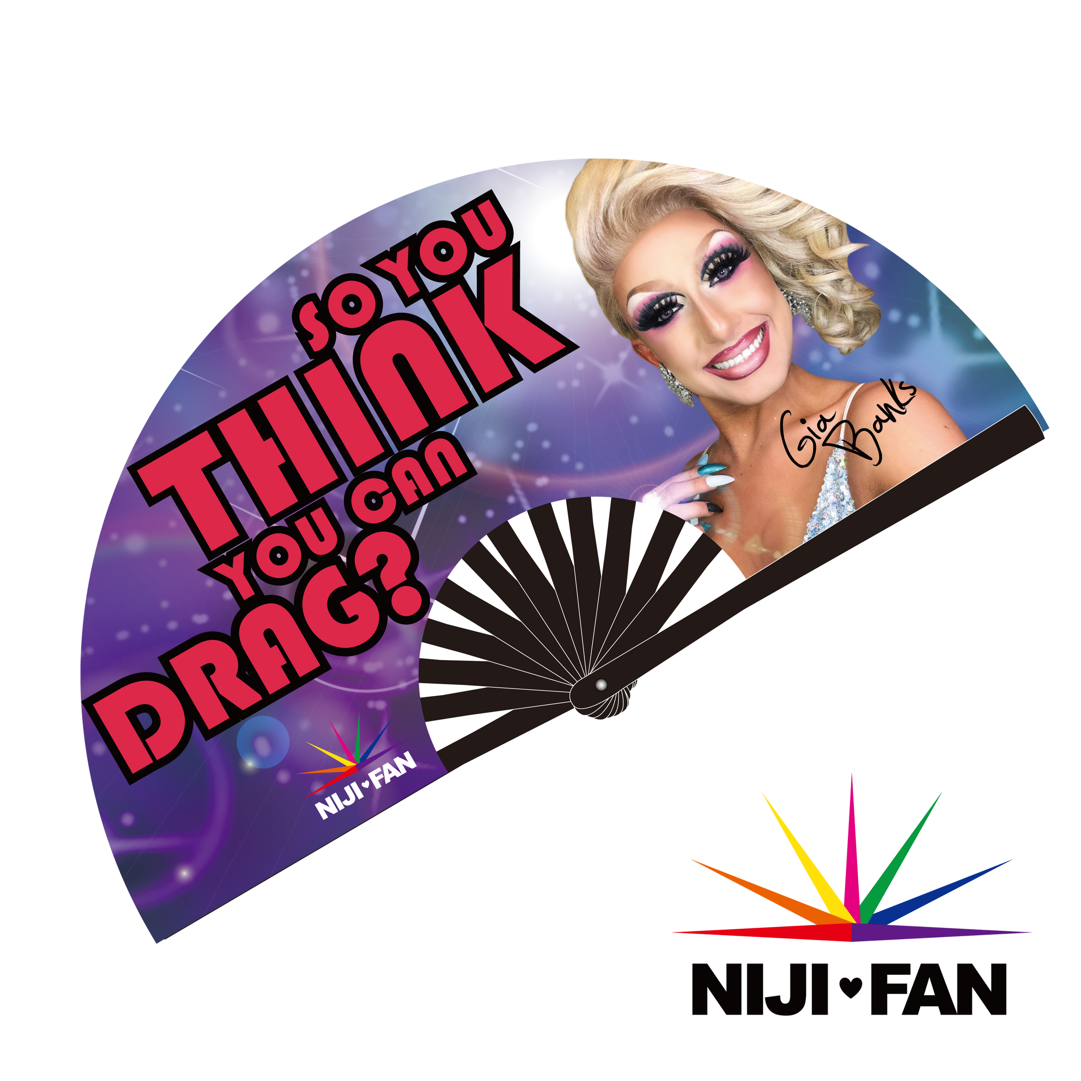 So You Think You Can Drag - Gia Banks Clack Fan