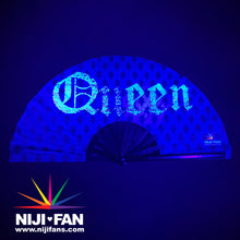 Load image into Gallery viewer, Queen Clack Fan *Black Light Reactive*