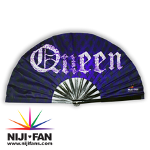 Load image into Gallery viewer, Queen Clack Fan *Black Light Reactive*