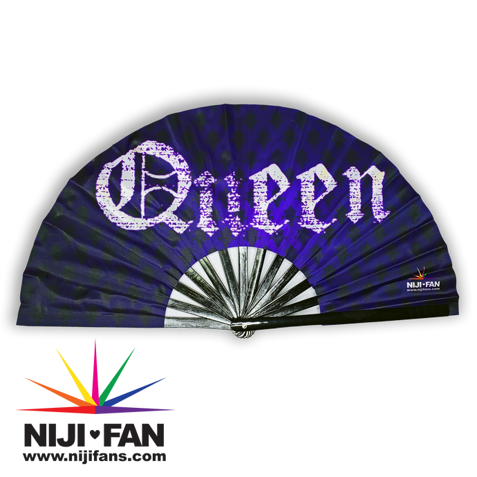 Queen Clack Fan *Black Light Reactive*
