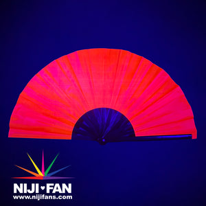 Red Clack Fan *Blacklight Reactive*