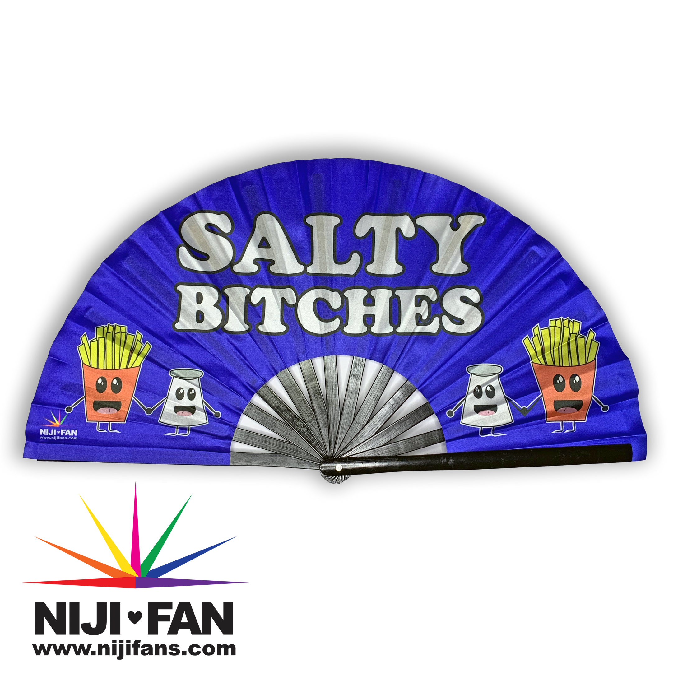 Salty Bitches Clack Fan *Black Light Reactive*
