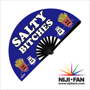 Salty Bitches Clack Fan *Black Light Reactive*