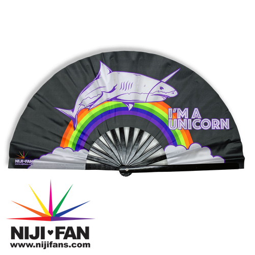 Im a Unicorn Clack Fan *Blacklight Reactive*