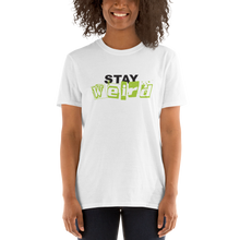 Load image into Gallery viewer, Stay Weird White Unisex T-Shirt